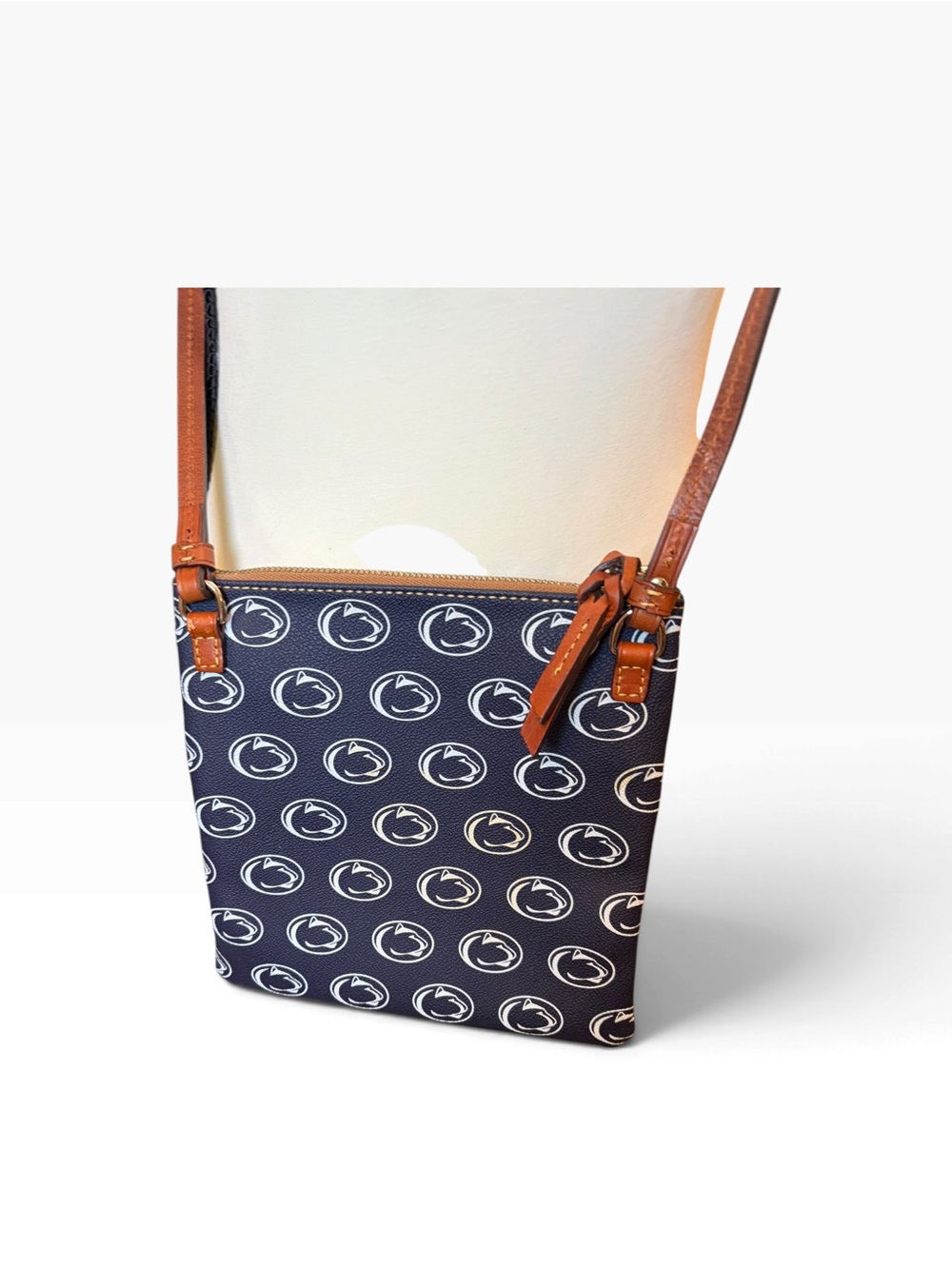 Dooney & Bourke Navy & White Penn State Nittany Lion Crossbody Bag - Picture 3 of 10